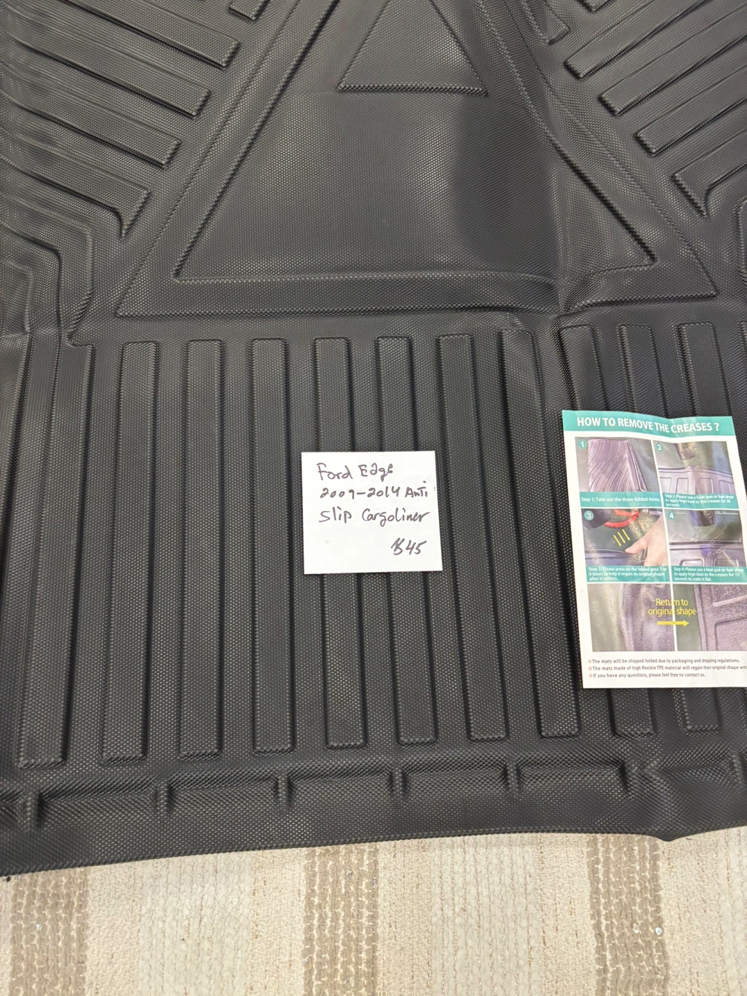 Ford Edge 2009-2014 Anti-Slip Cargo Liner - photo 4