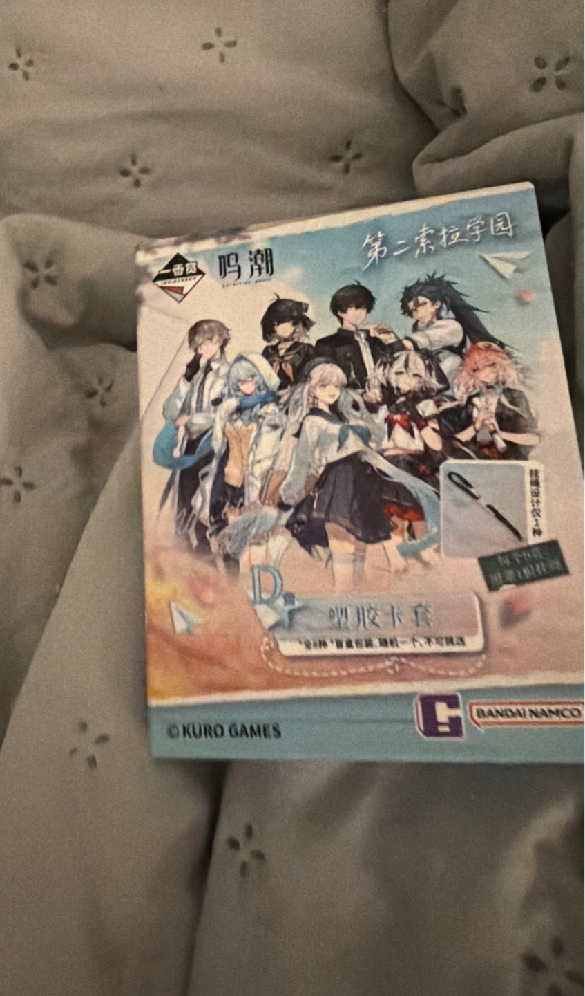 Kuro Games x Bandai Namco Card Case just the box