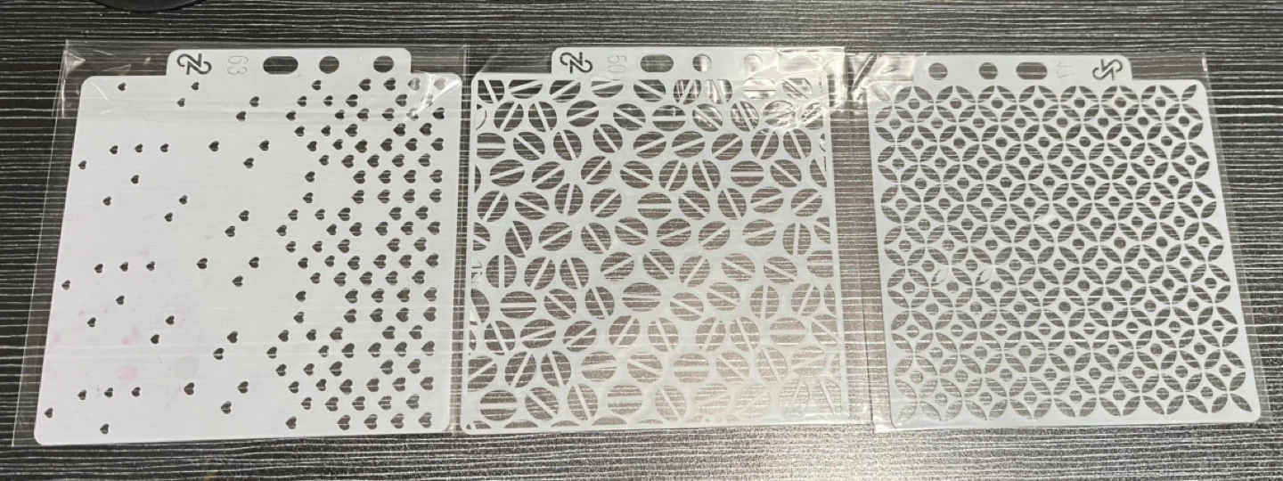 9 Piece Stencil Set - photo 3