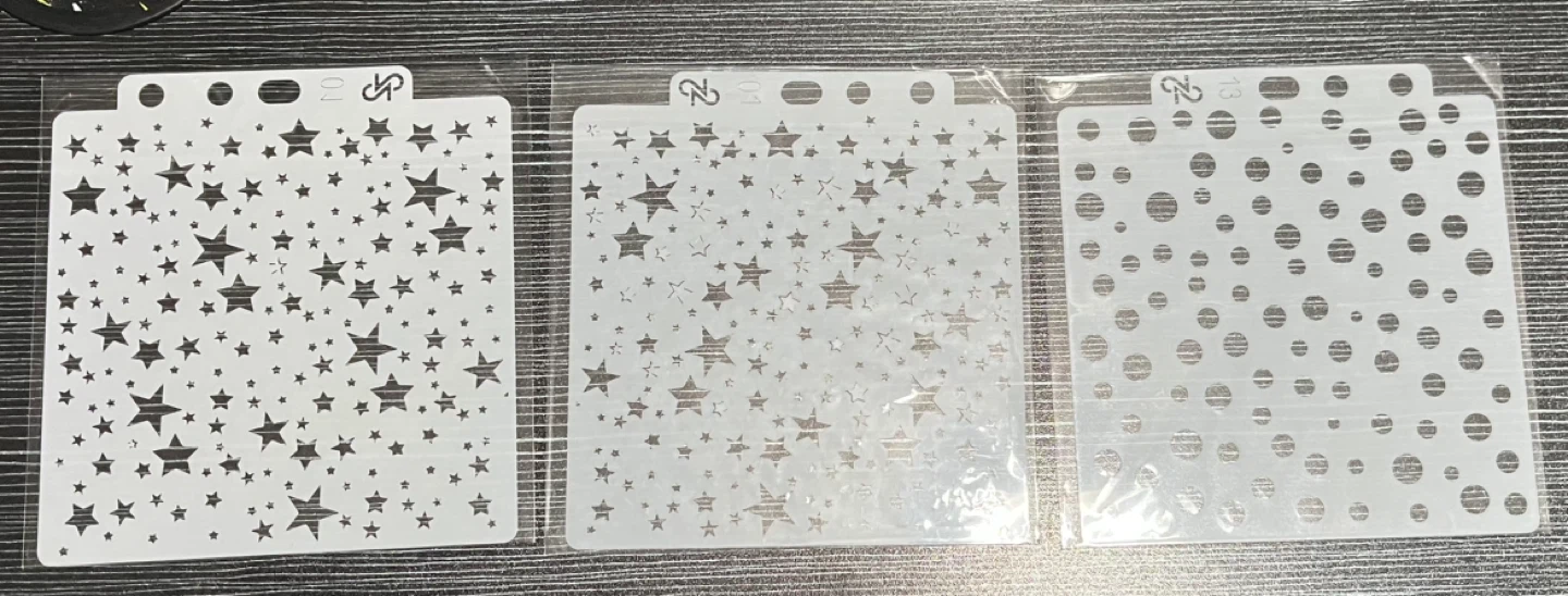 9 Piece Stencil Set - photo 2