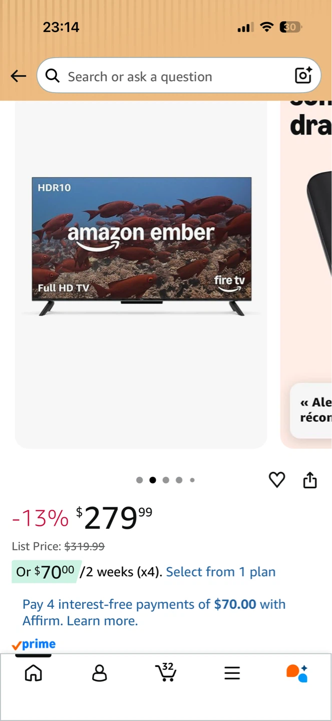 Amazon Fire TV 40" HD TV - photo 2