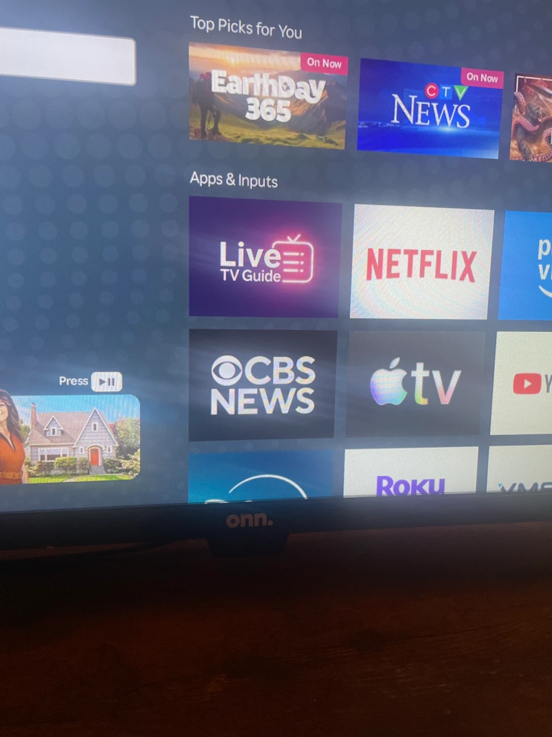 Onn. Roku TV Streaming TV - photo 2
