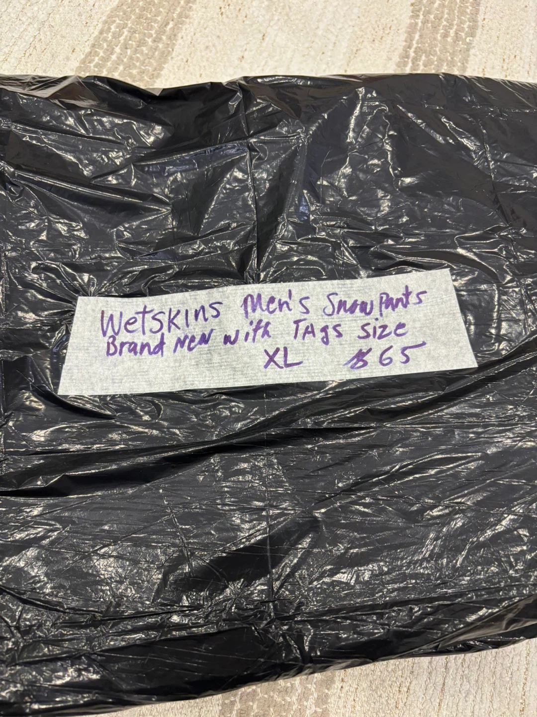 Wetskins Men's Black Snow Pants Size XL - photo 4