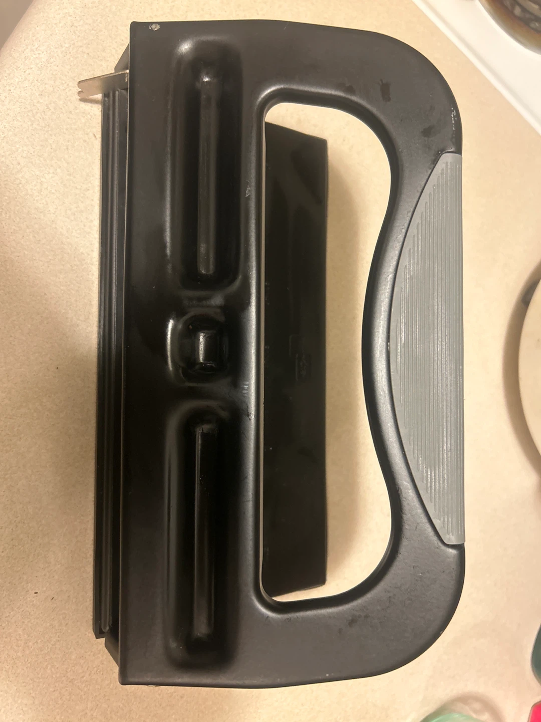 Black 2-Hole Punch with Handle