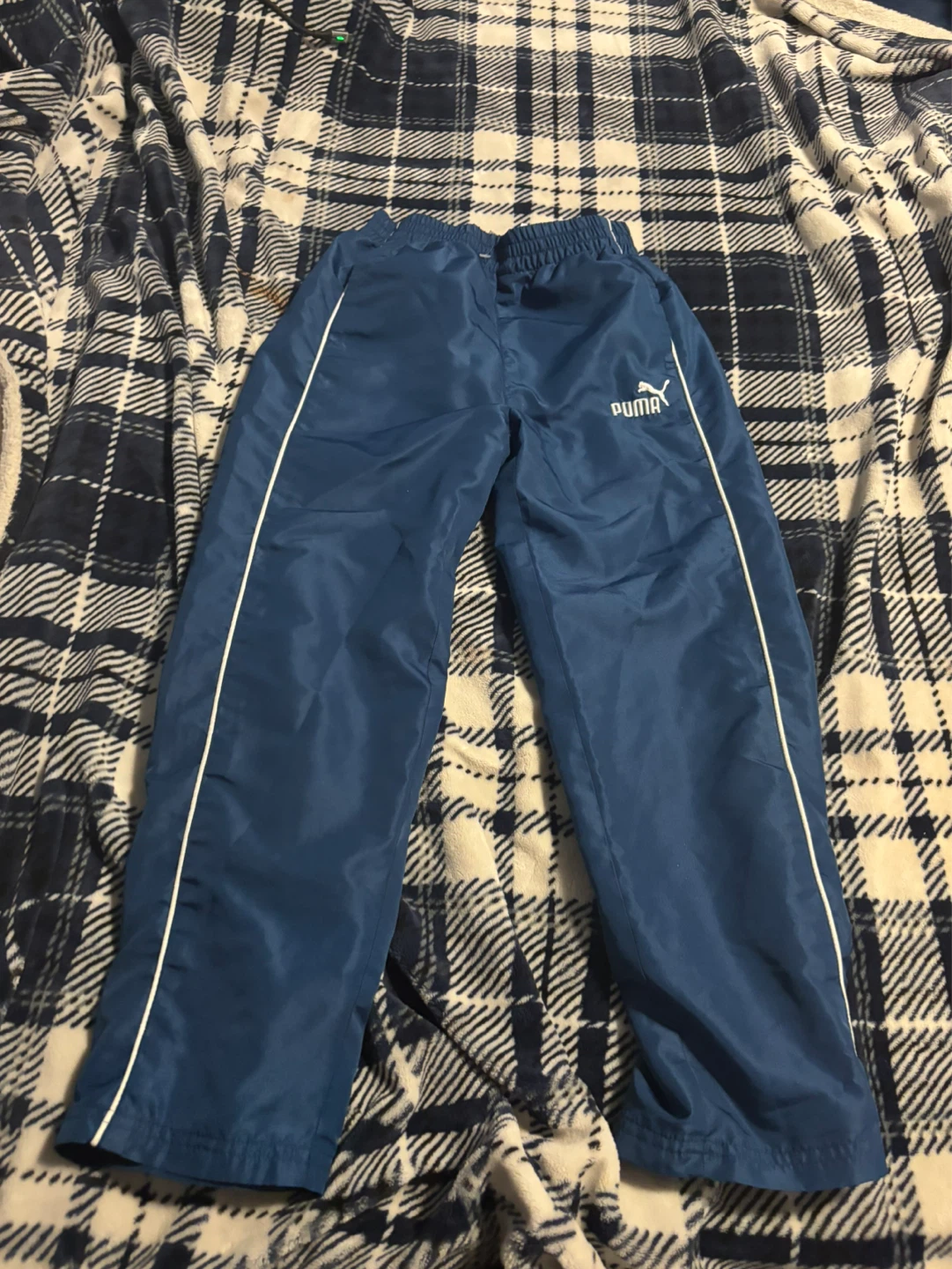 Puma Youth Track Pants Blue pants