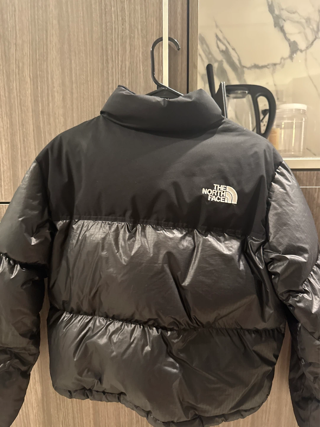 The North Face Puffer Jacket - Black, Size M