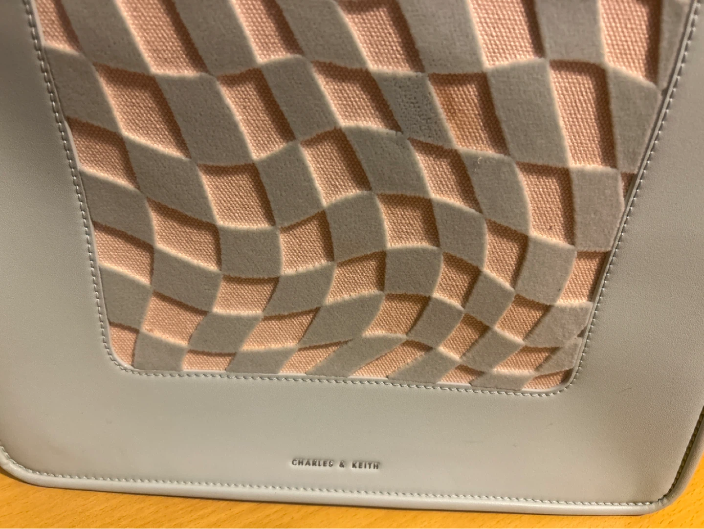 Charles & Keith Light Blue Tote Bag - photo 2