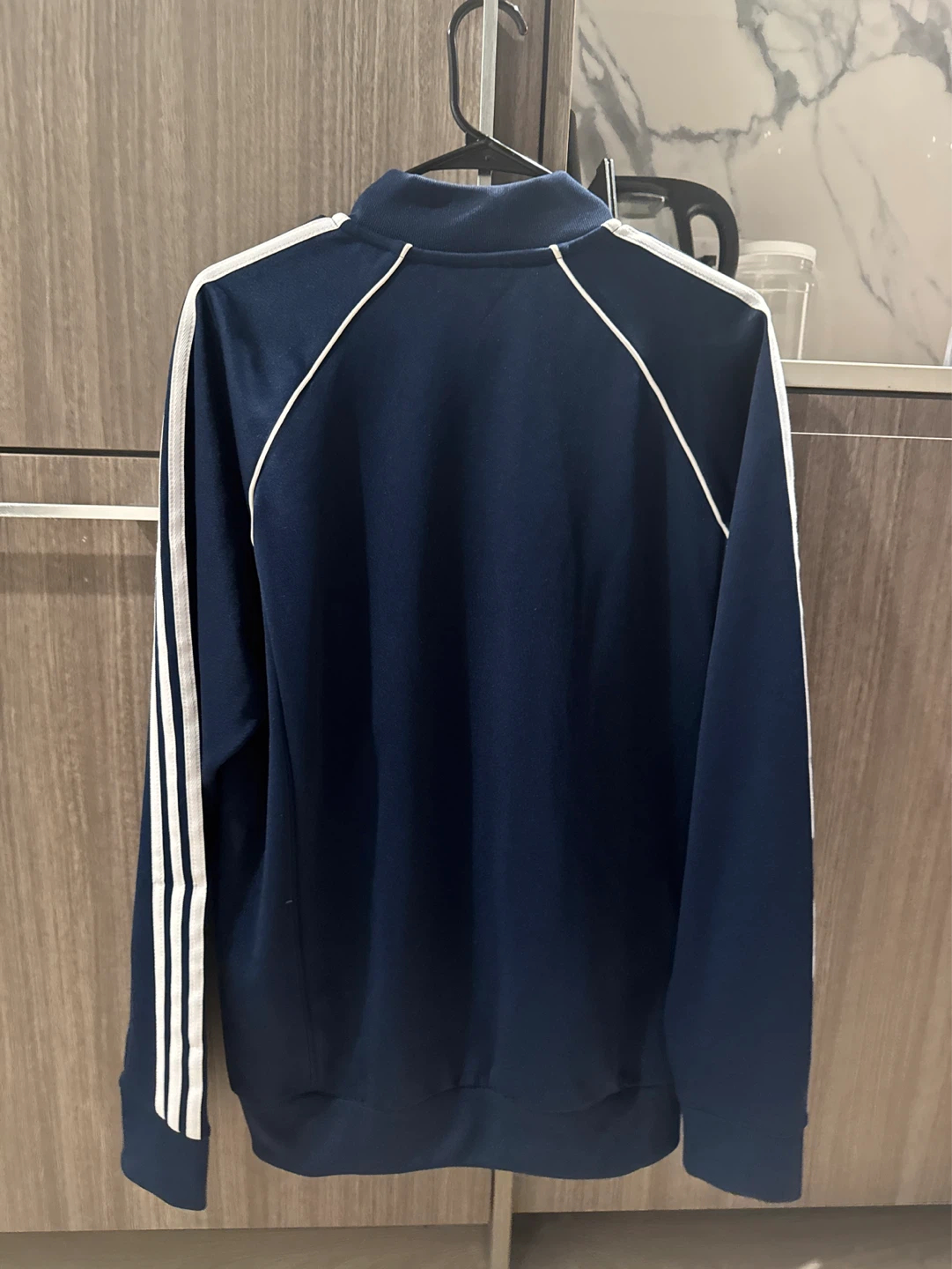 Adidas Track Jacket - Navy Blue - photo 4