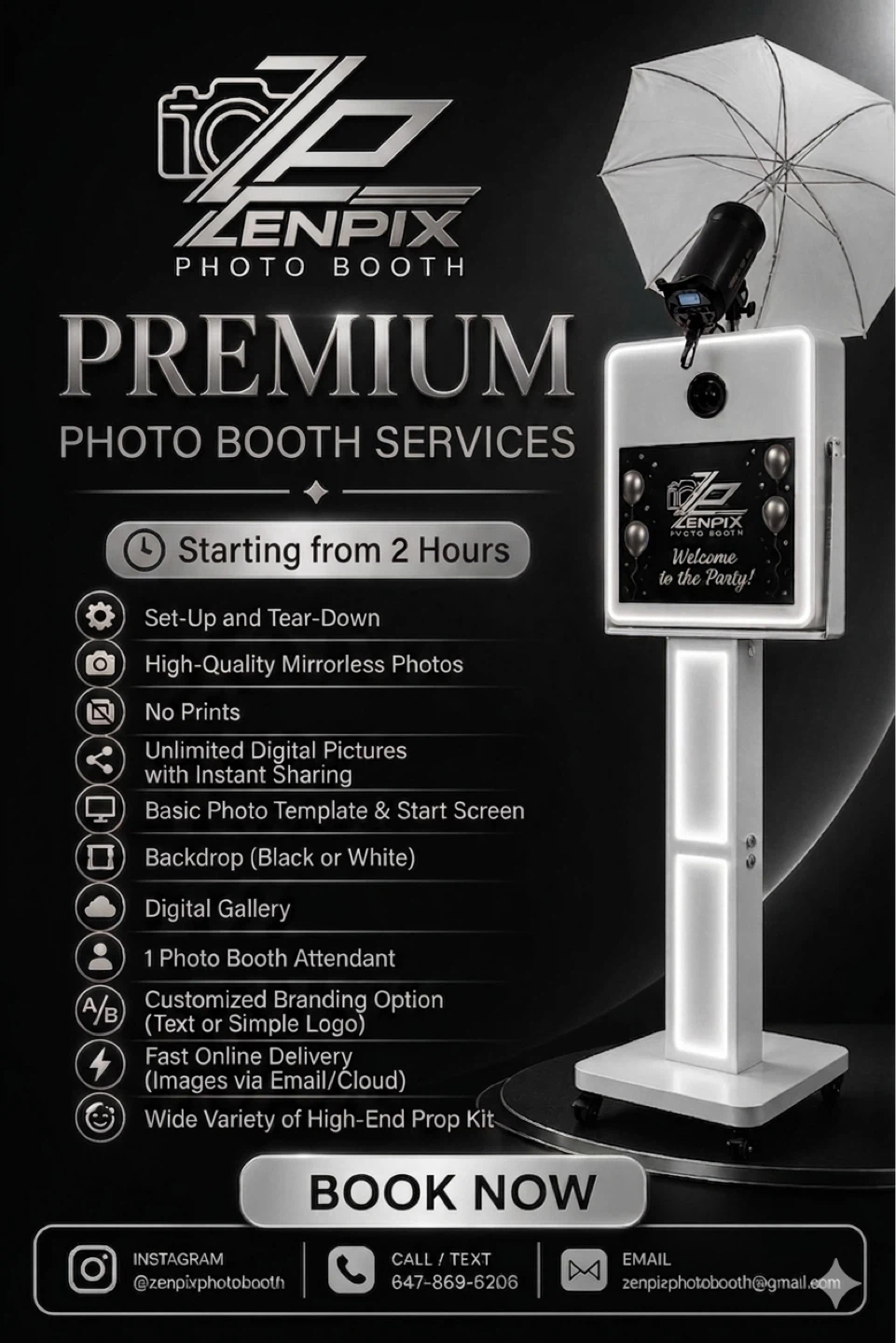 Premium Photo Booth Services - photo 3