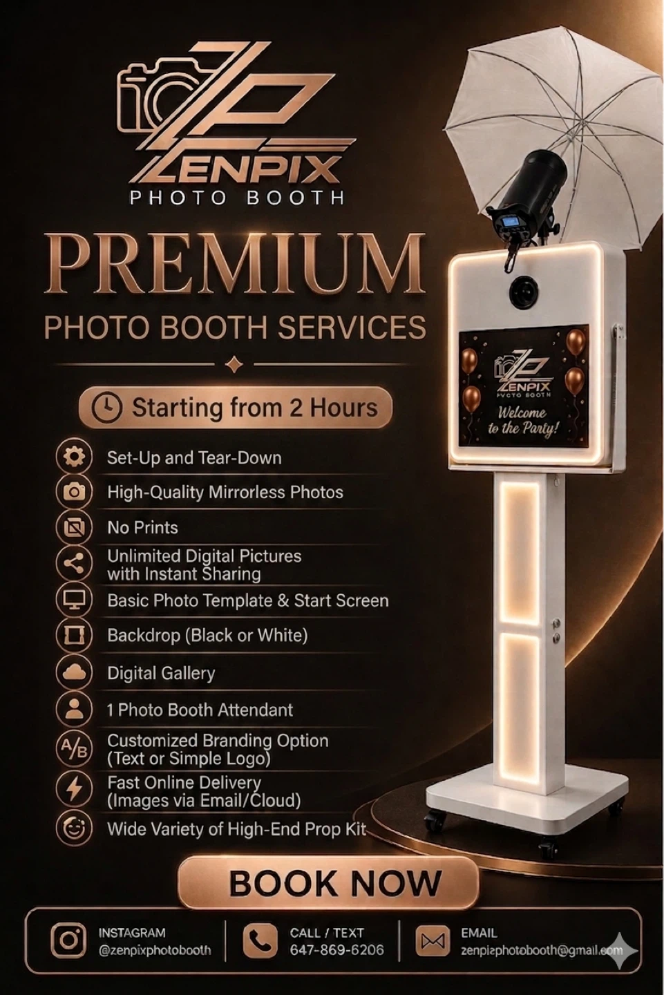 Premium Photo Booth Services
