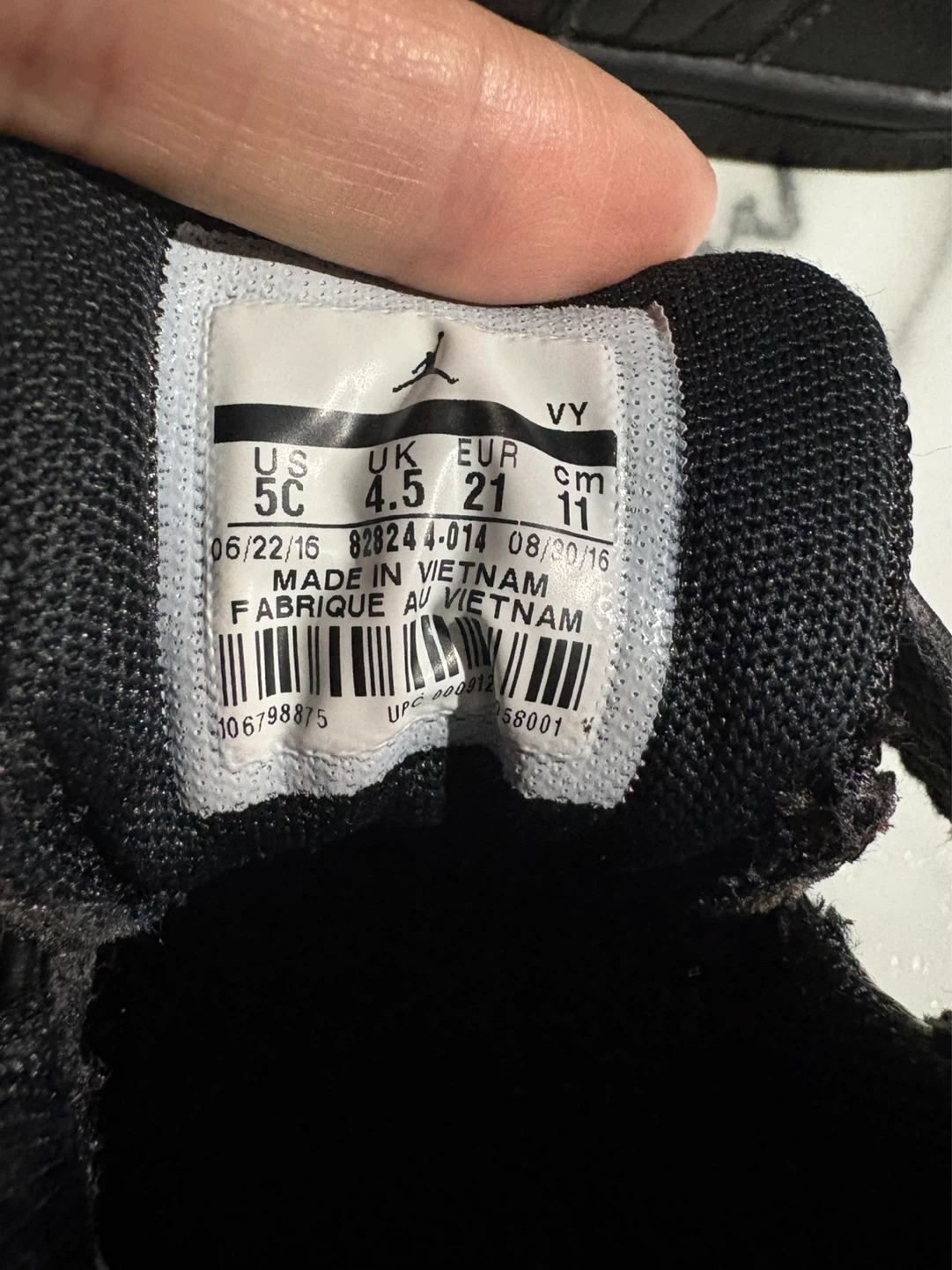 Toddler Jordan 1 High shoes 5c - photo 5