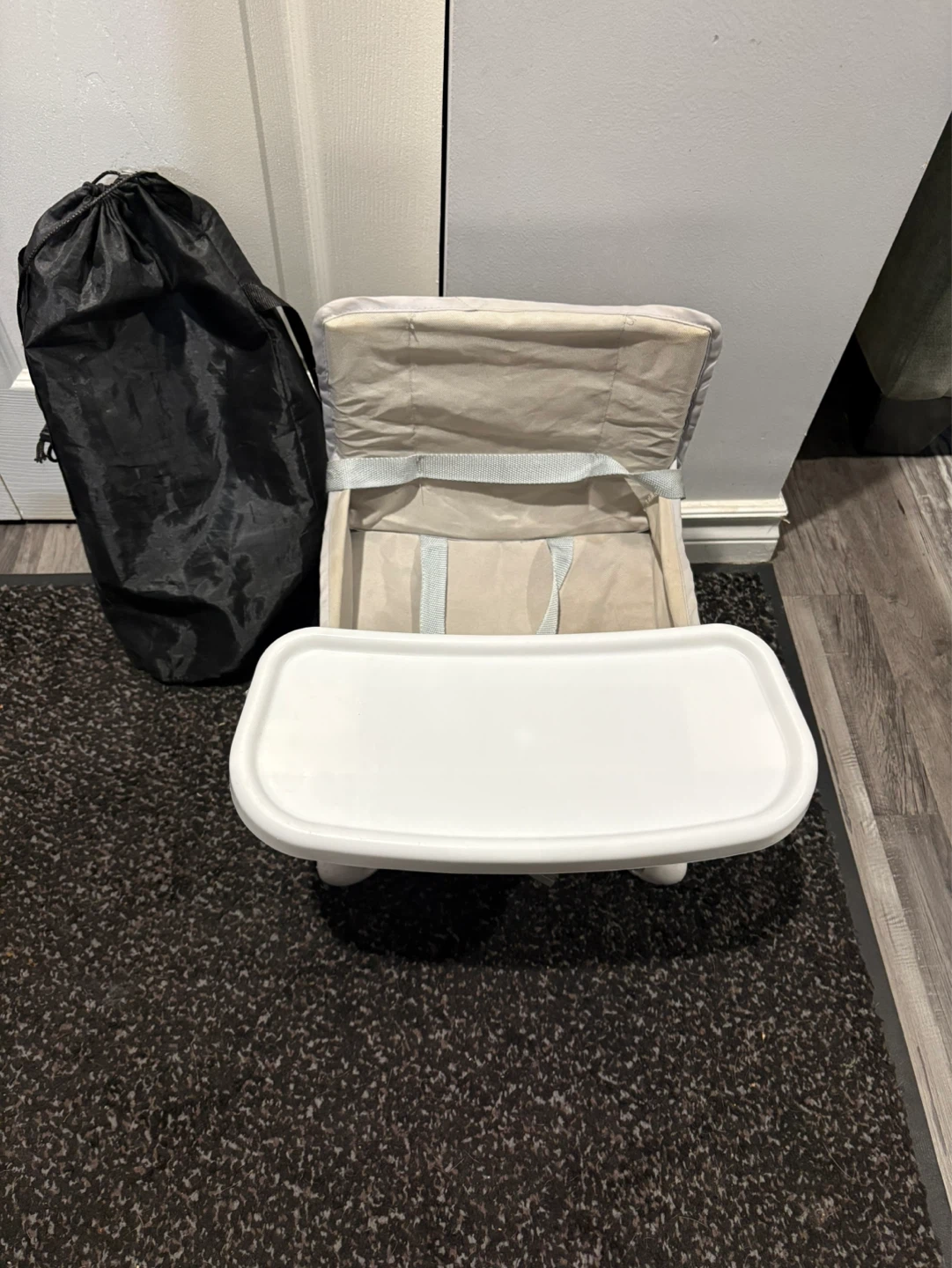 Portable High Chair with Tray and Bag or camping chair