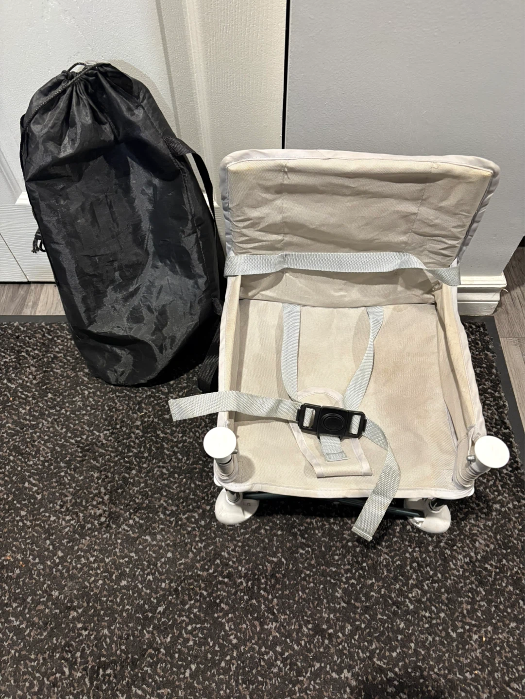 Portable High Chair with Tray and Bag or camping chair - photo 2