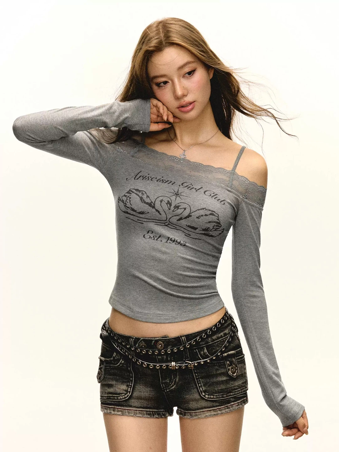 Ariseism Girl Club Long Sleeve Top