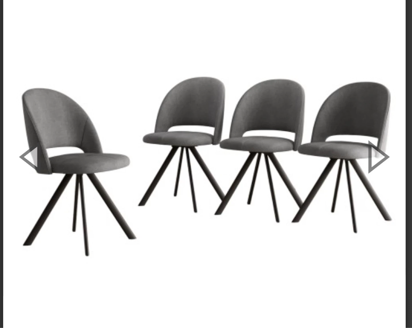 4 Dining Chair Set
