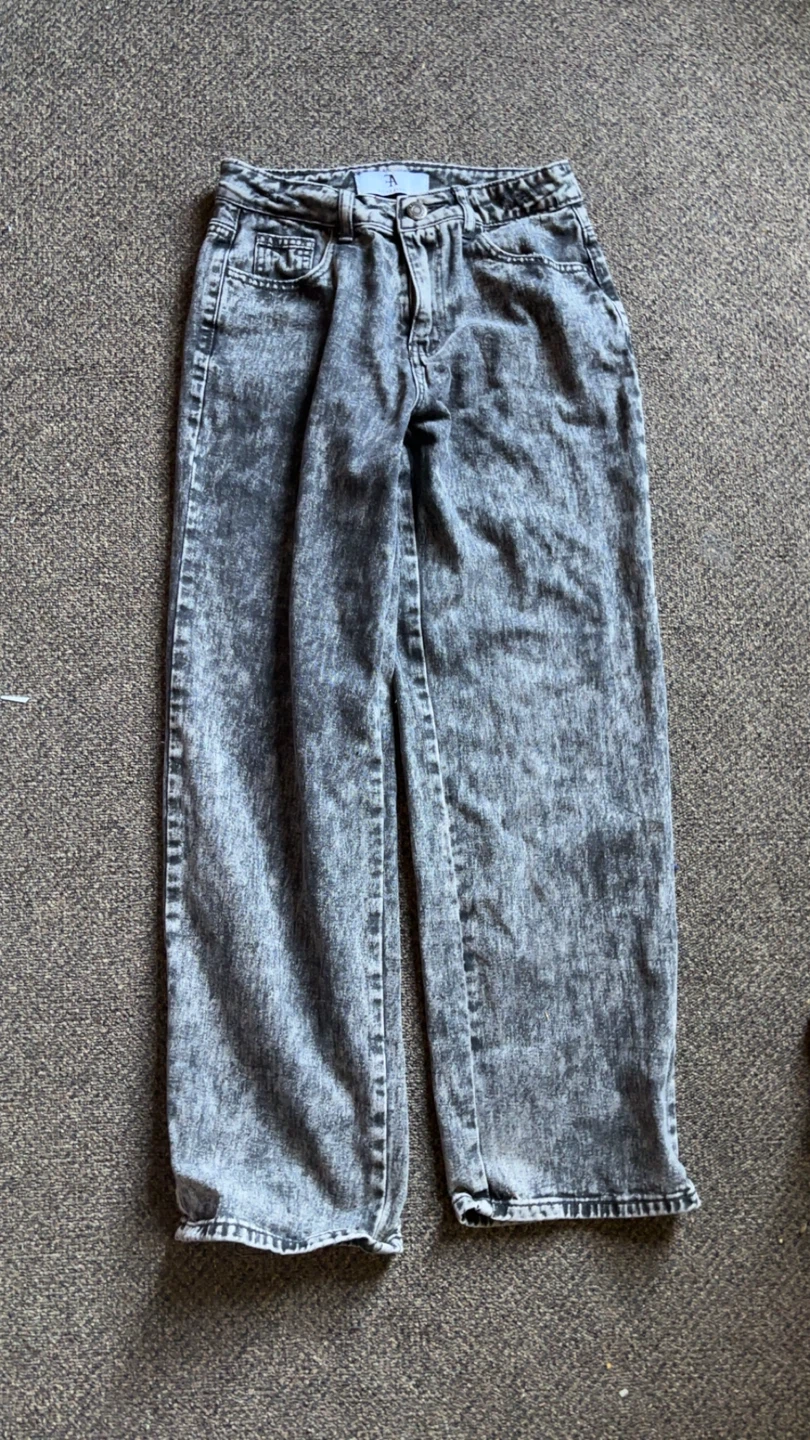 Flying Angel Acid Wash Denim Jeans