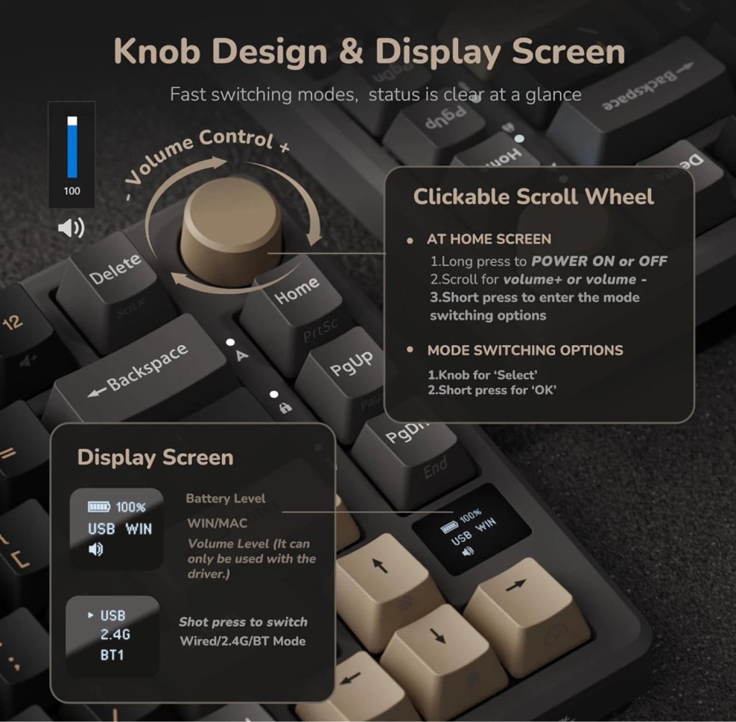 RK ROYAL KLUDGE RK71 Keyboard - photo 2