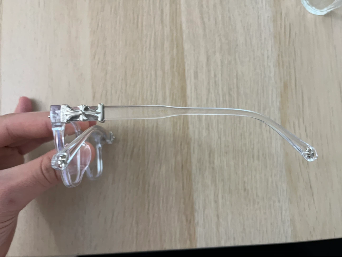 ‼️REP‼️Chrome Hearts Clear Blue light Glasses - photo 2