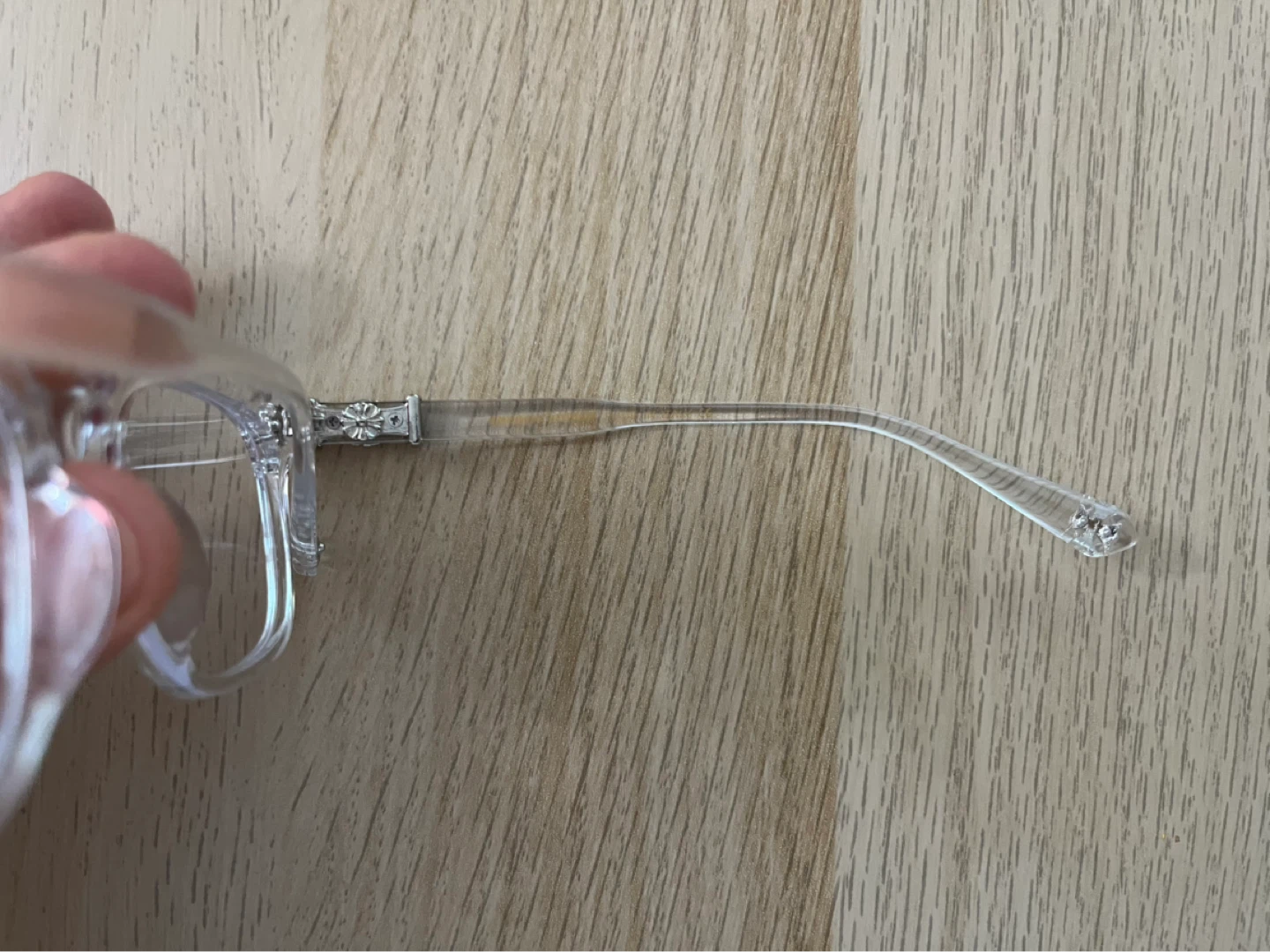 ‼️REP‼️Chrome Hearts Clear Blue light Glasses - photo 3