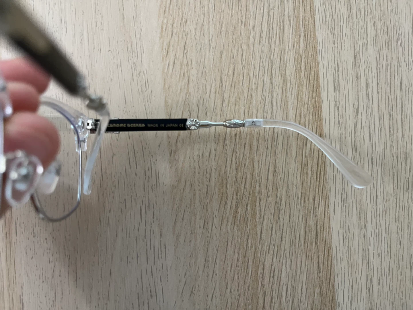‼️REP‼️Chrome Hearts clear, blue light Glasses - photo 3