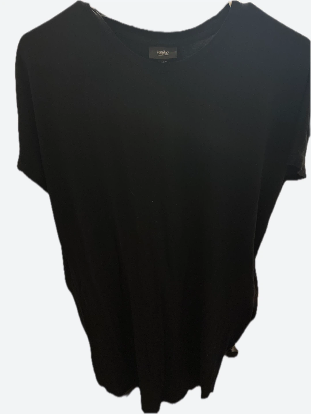 Target Mossimo Black T-Shirt Dress w Pockets oversized