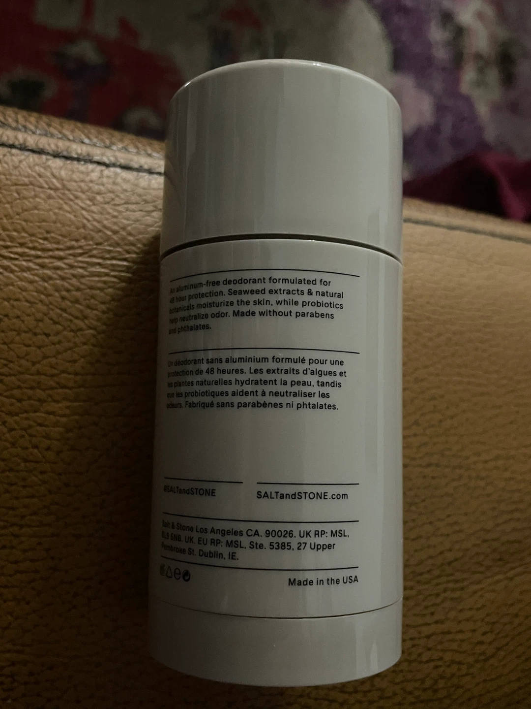 Salt & Stone Santal & Vetiver Deodorant 2.6 oz - photo 2