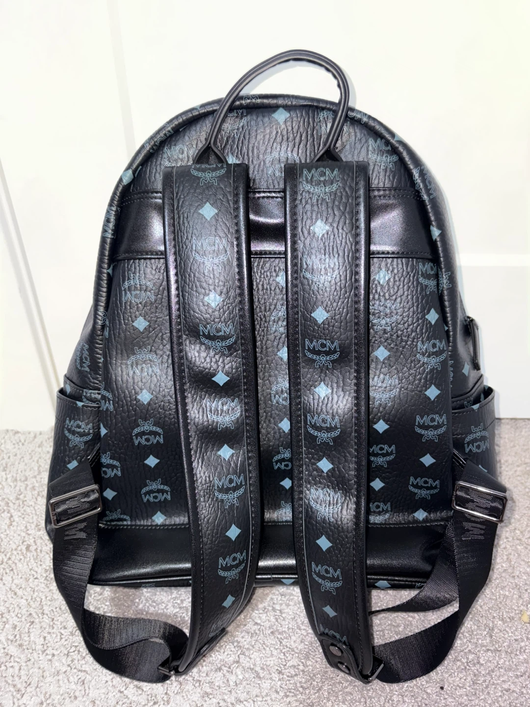 MCM Visetos Backpack Black - photo 3