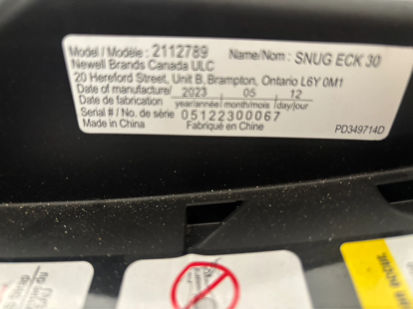 Graco SnugRide Infant Car Seat - photo 3