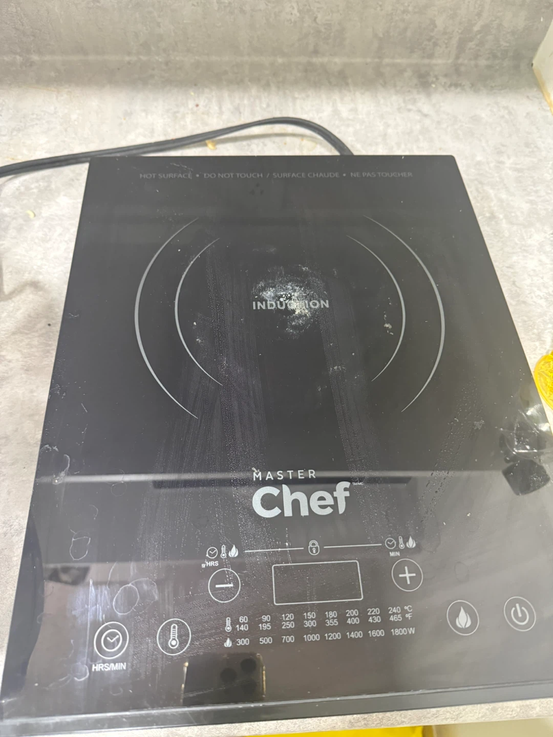 Master Chef Induction Cooktop