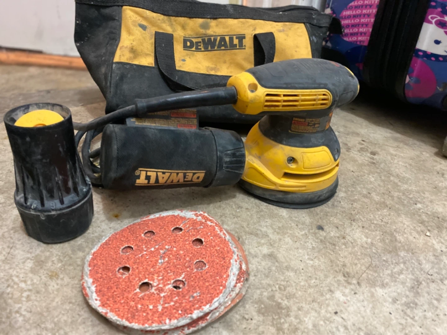DEWALT Random Orbit Sander with Bag - photo 2