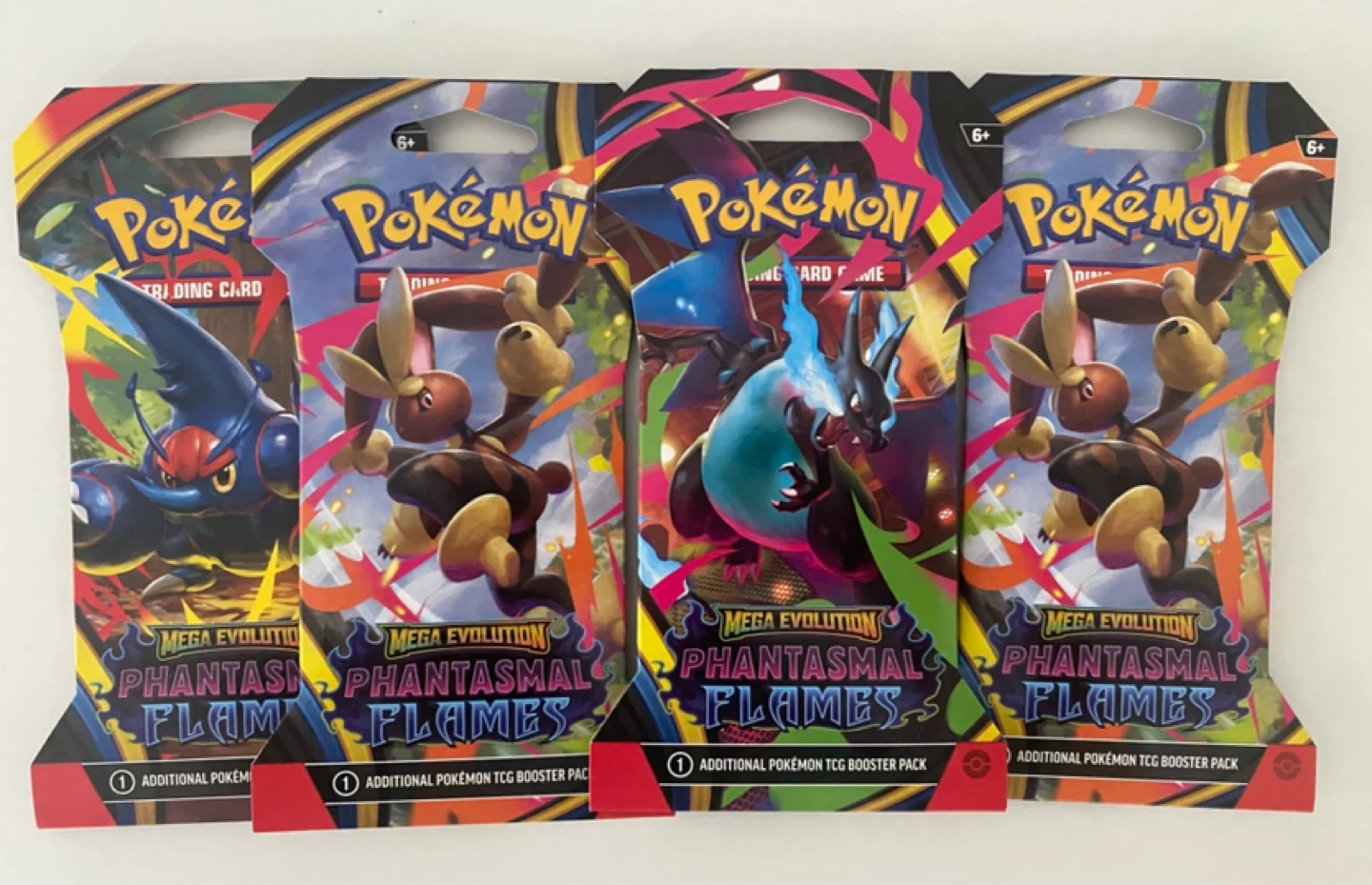 Pokémon TCG Phantasmal Flames Booster Packs