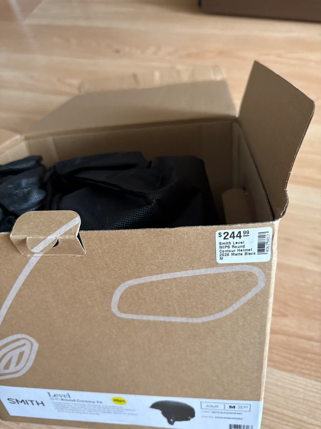Bran new Smith Level MIPS Ski Helmet - Matte Black - Size M - photo 2