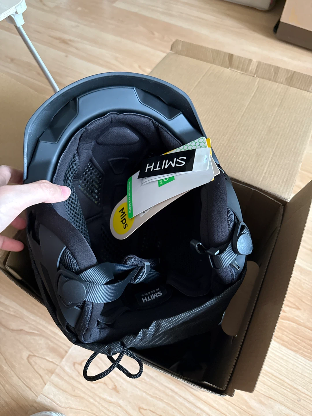 Bran new Smith Level MIPS Ski Helmet - Matte Black - Size M - photo 3