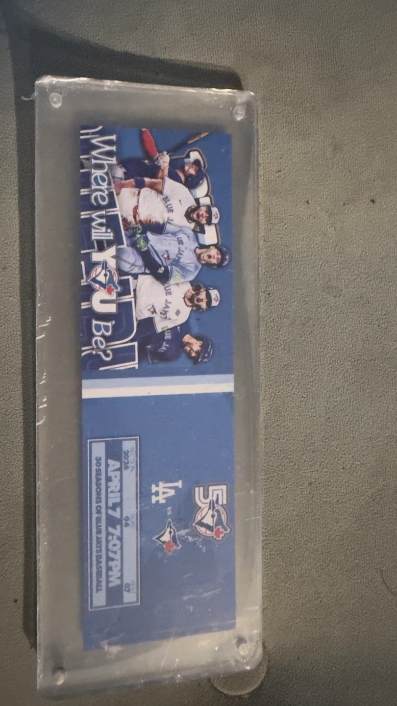 Toronto Blue Jays 1977 Opening Game Ticket Stub
