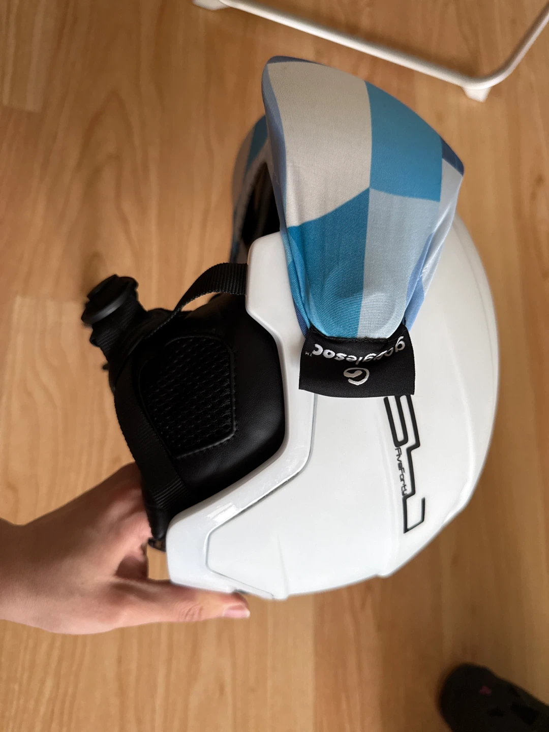 Gogglesoc Ski Helmet - White, Size M - photo 3