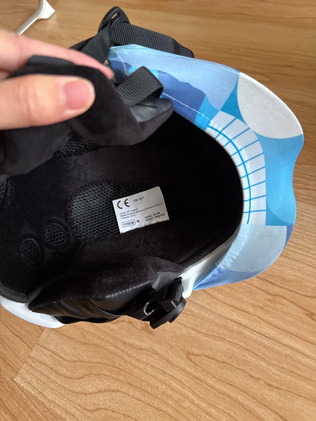 Gogglesoc Ski Helmet - White, Size M - photo 2