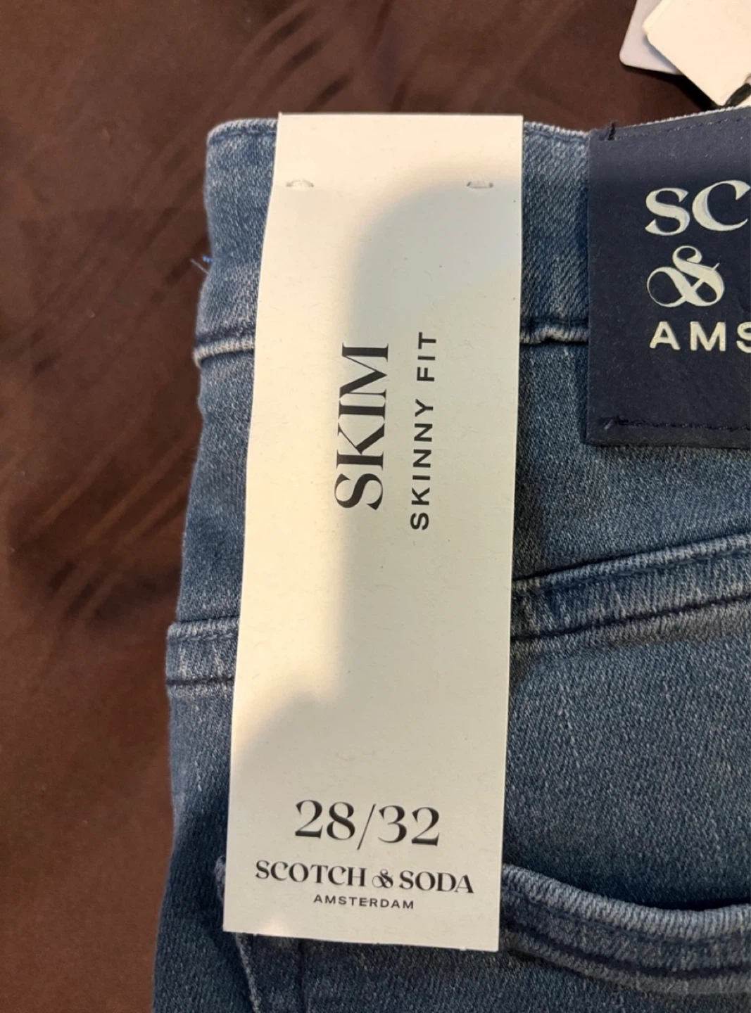 Jeans Scotch & Soda Skinny Fit Skim 28/32 Bleus - photo 2