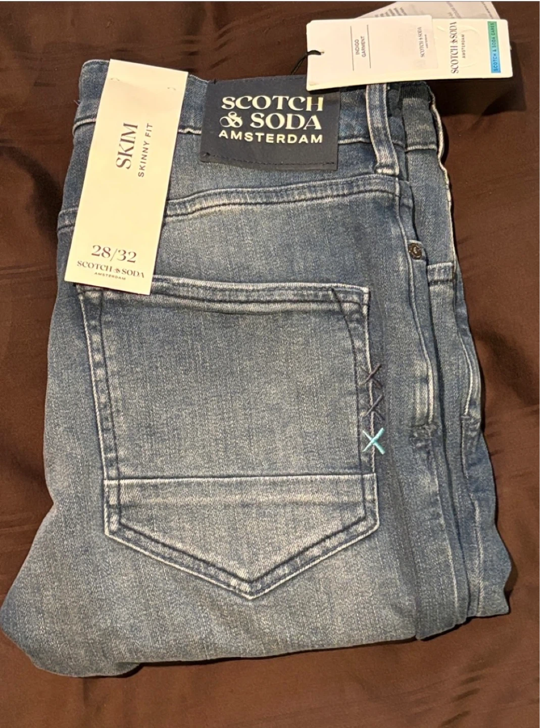 Jeans Scotch & Soda Skinny Fit Skim 28/32 Bleus