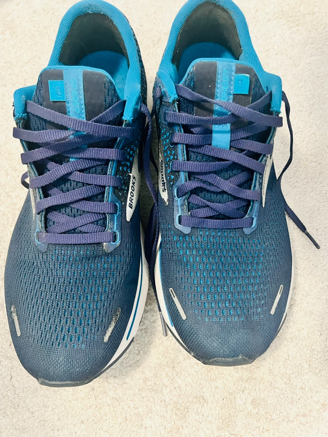 Brooks Ghost 14 Running Shoes - Men's Size 10.5