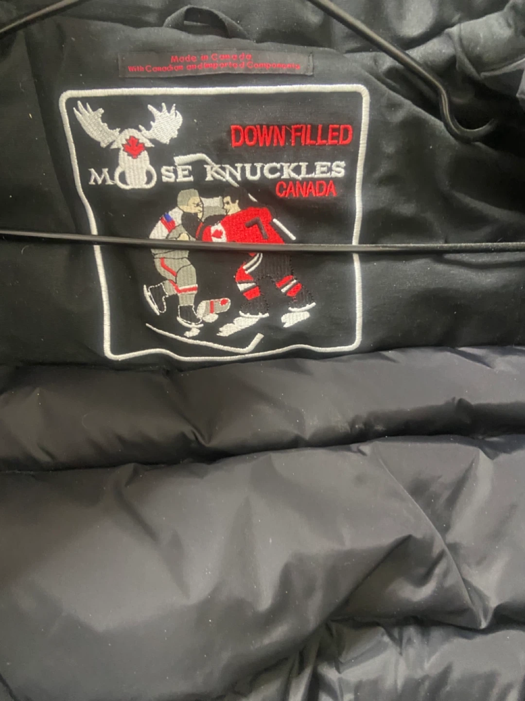 Moose Knuckles Down Filled Bomber Jacket - photo 3