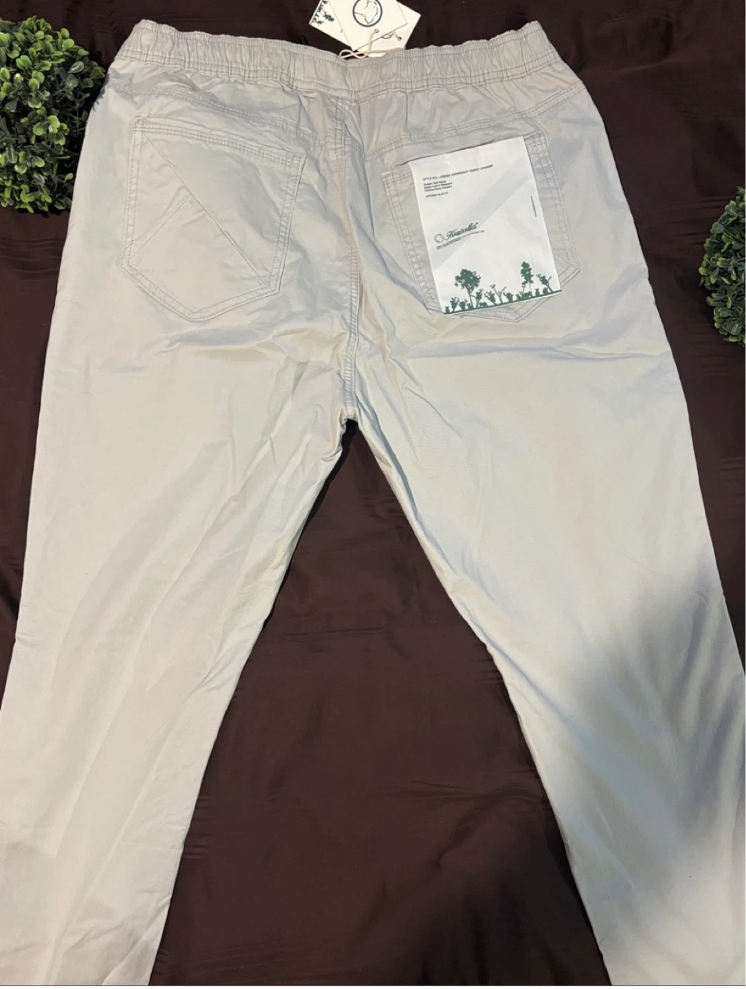 Kuwalle tee Pantalon jogger beige grandeur XL - photo 2