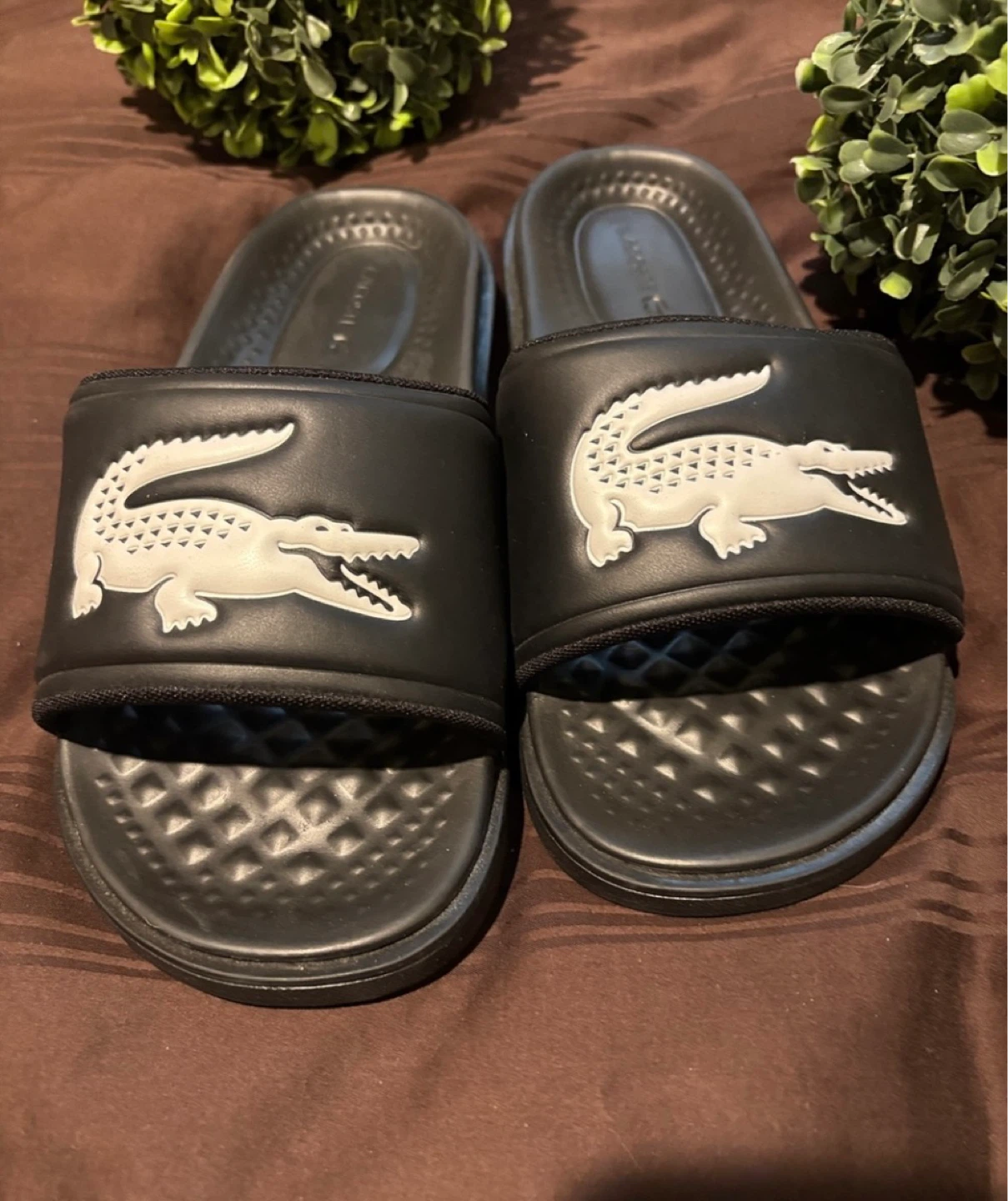 Sandales Lacoste noires pour homme - photo 2
