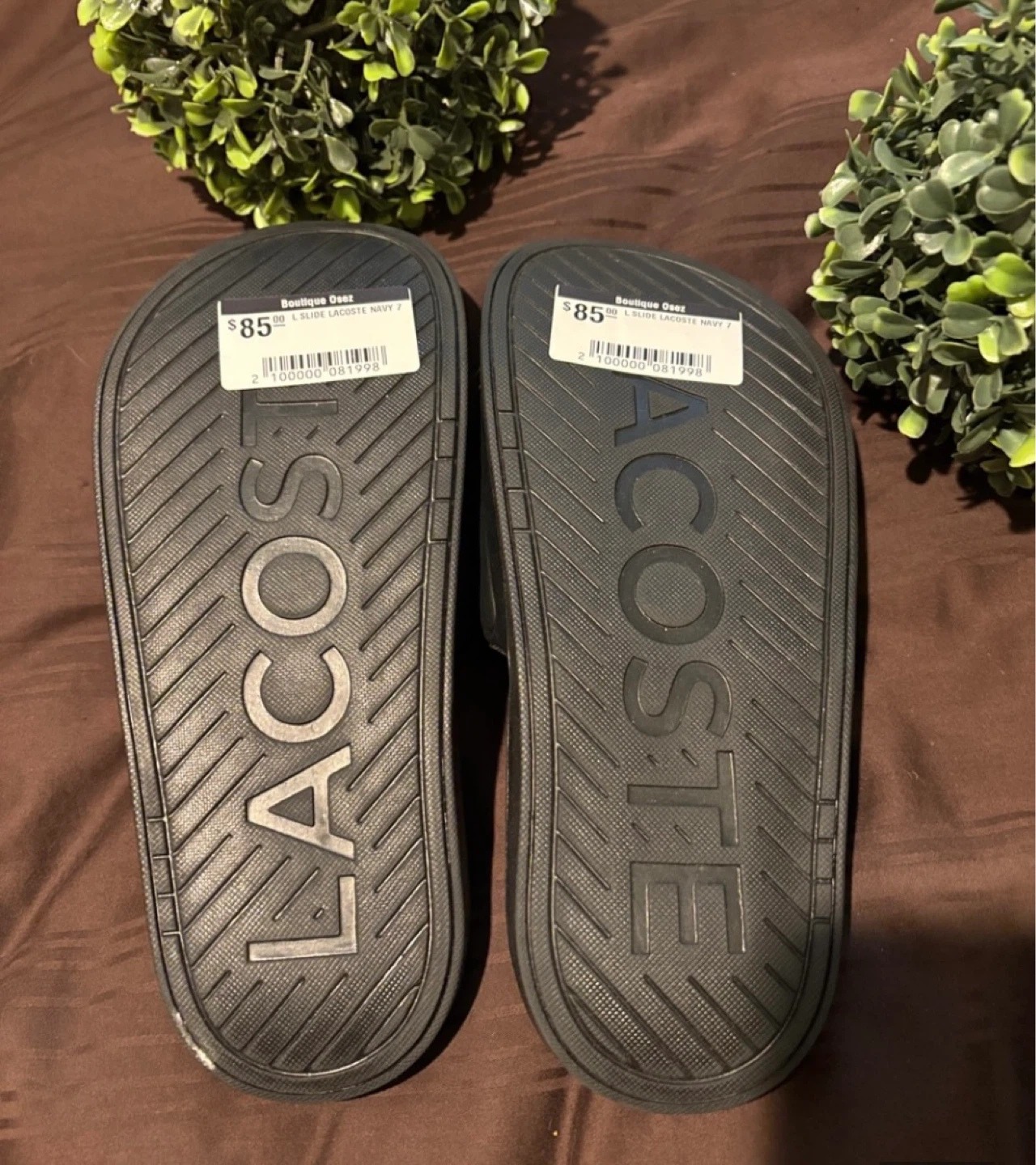 Sandales Lacoste noires pour homme - photo 4