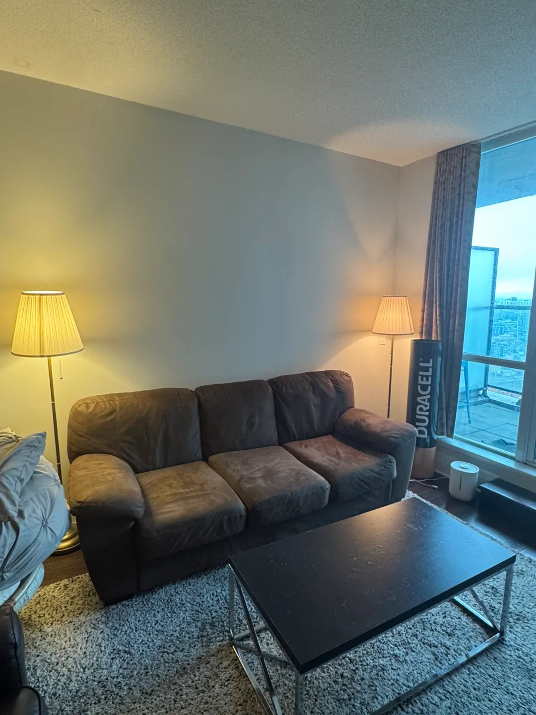 2 Floor Lamp with Pleated Shade - photo 2