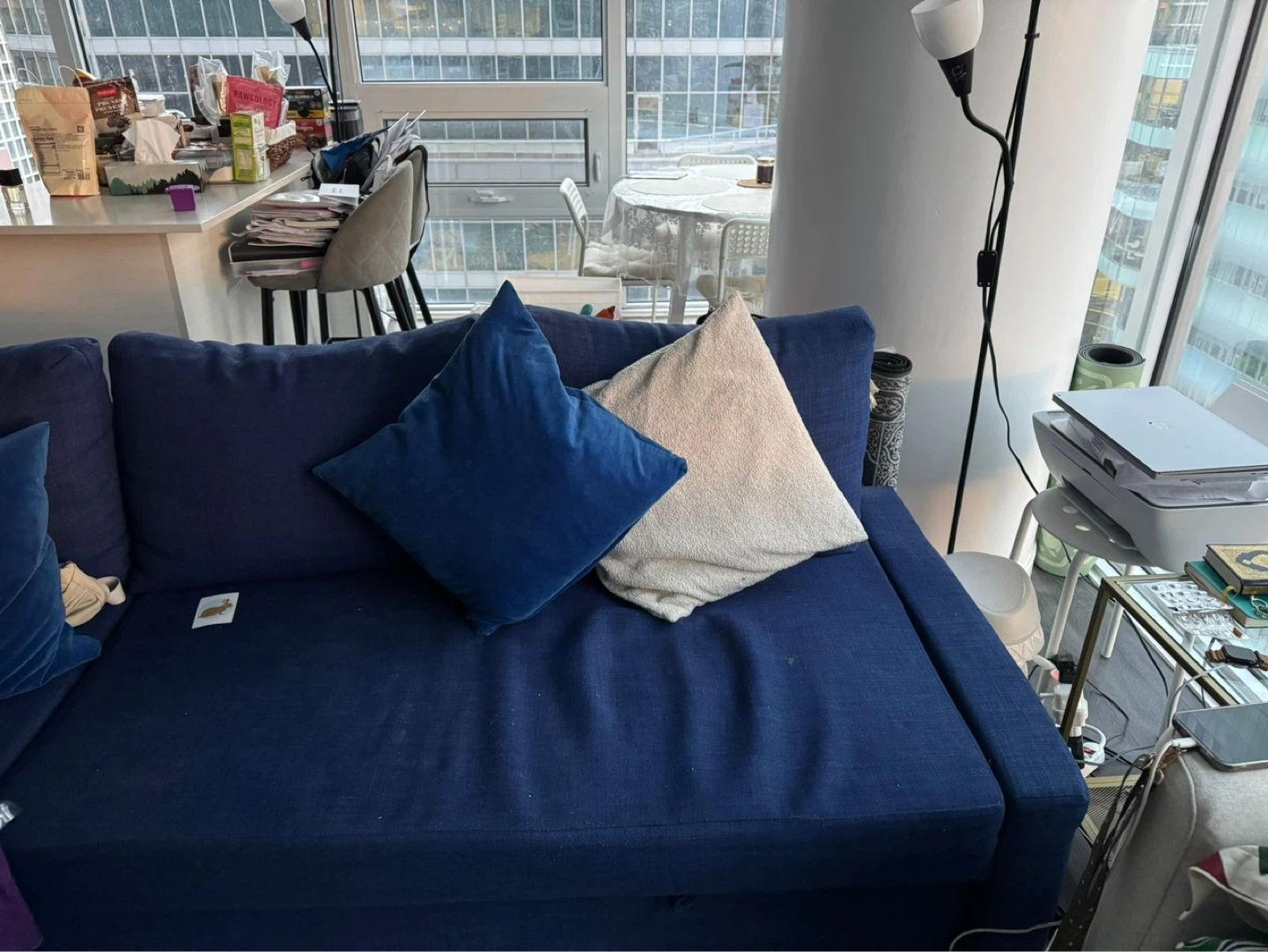 Navy Blue Sectional Sofa