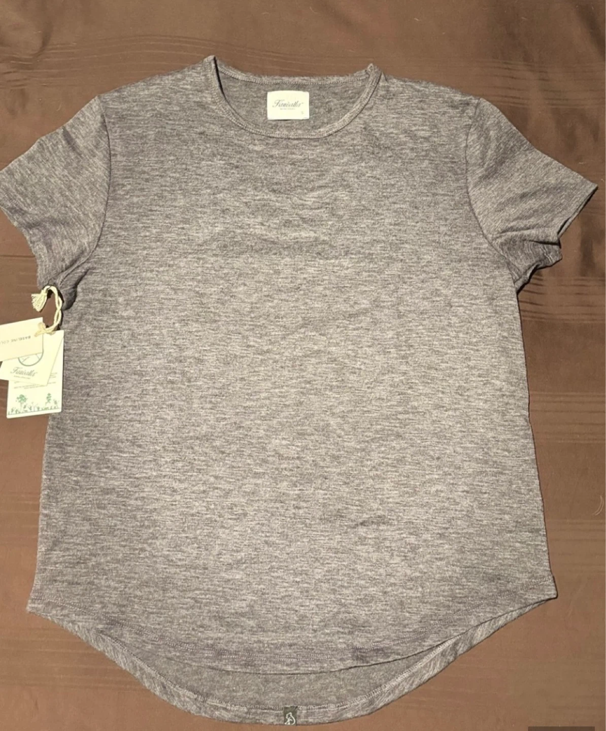 T-shirt Gris Homme