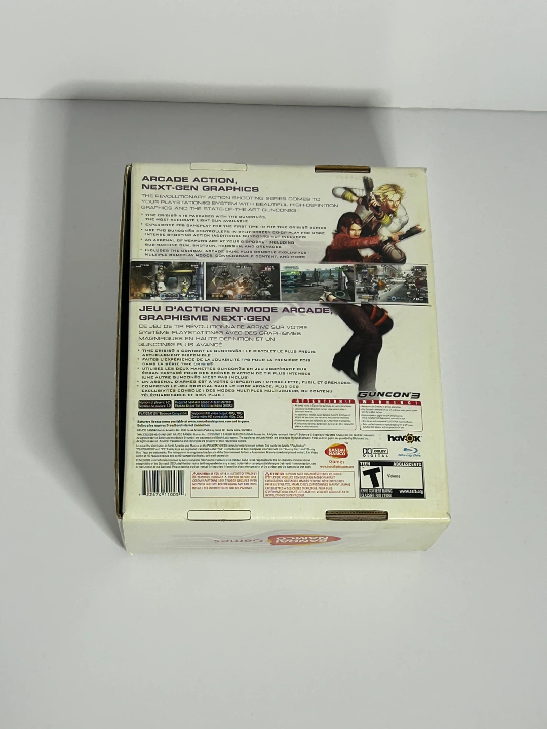 Playstation 3 Time Crisis 4 + GunCon 3 Bundle - photo 2
