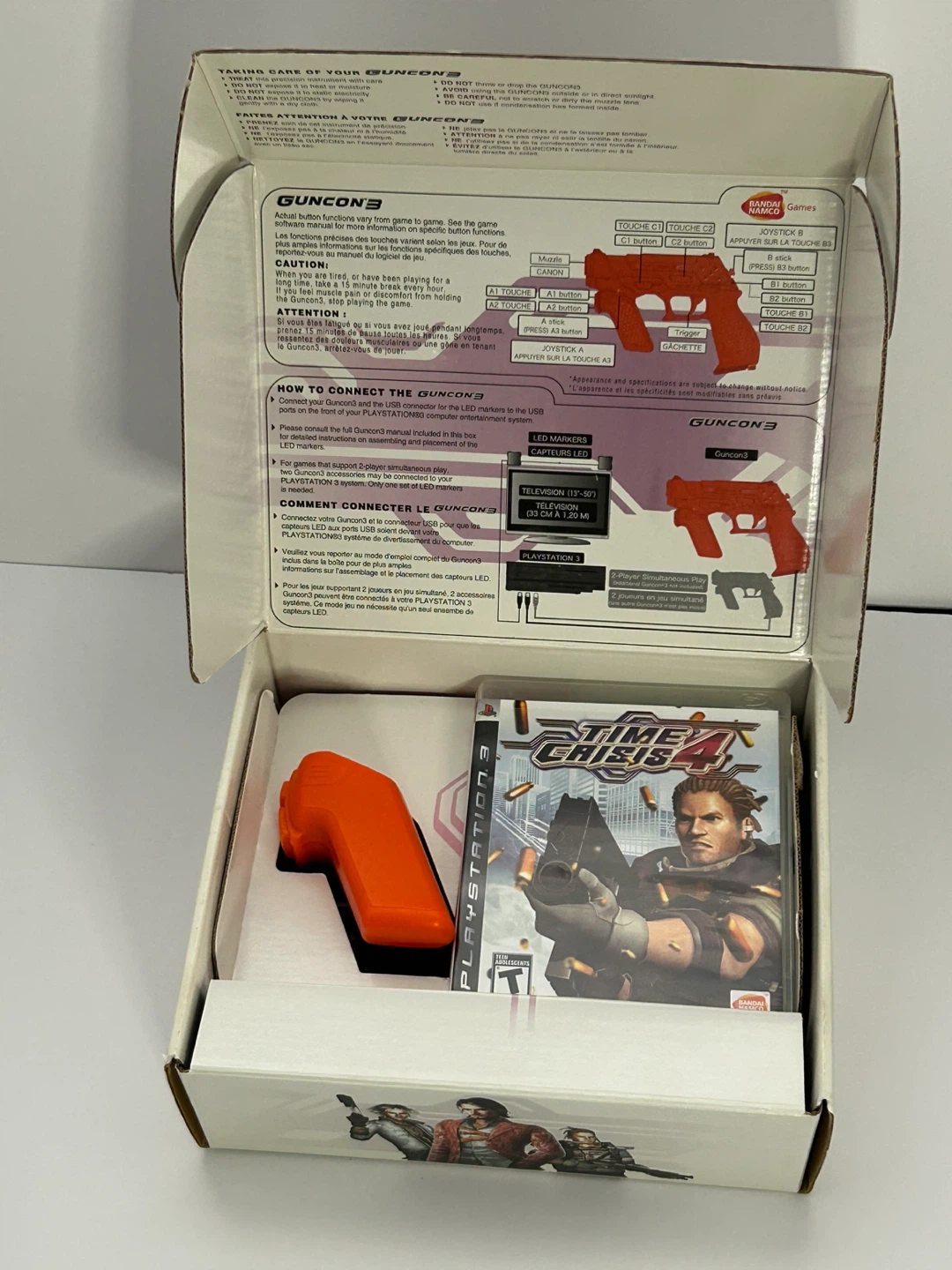 Playstation 3 Time Crisis 4 + GunCon 3 Bundle - photo 5