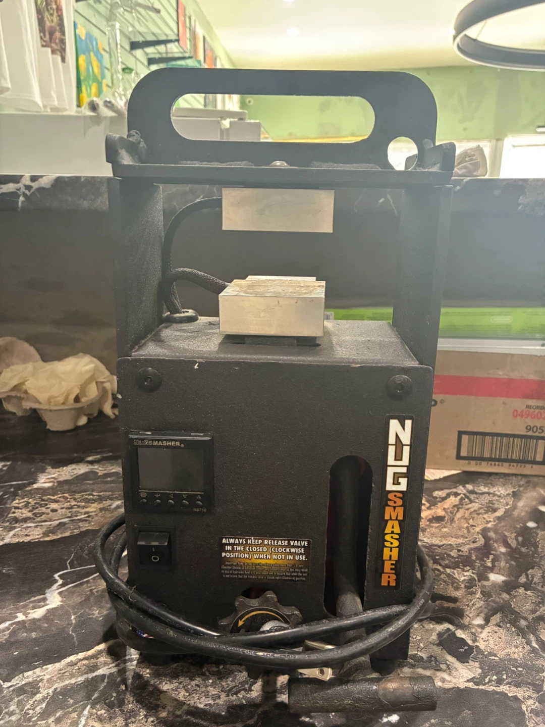 NugSmasher Rosin Press