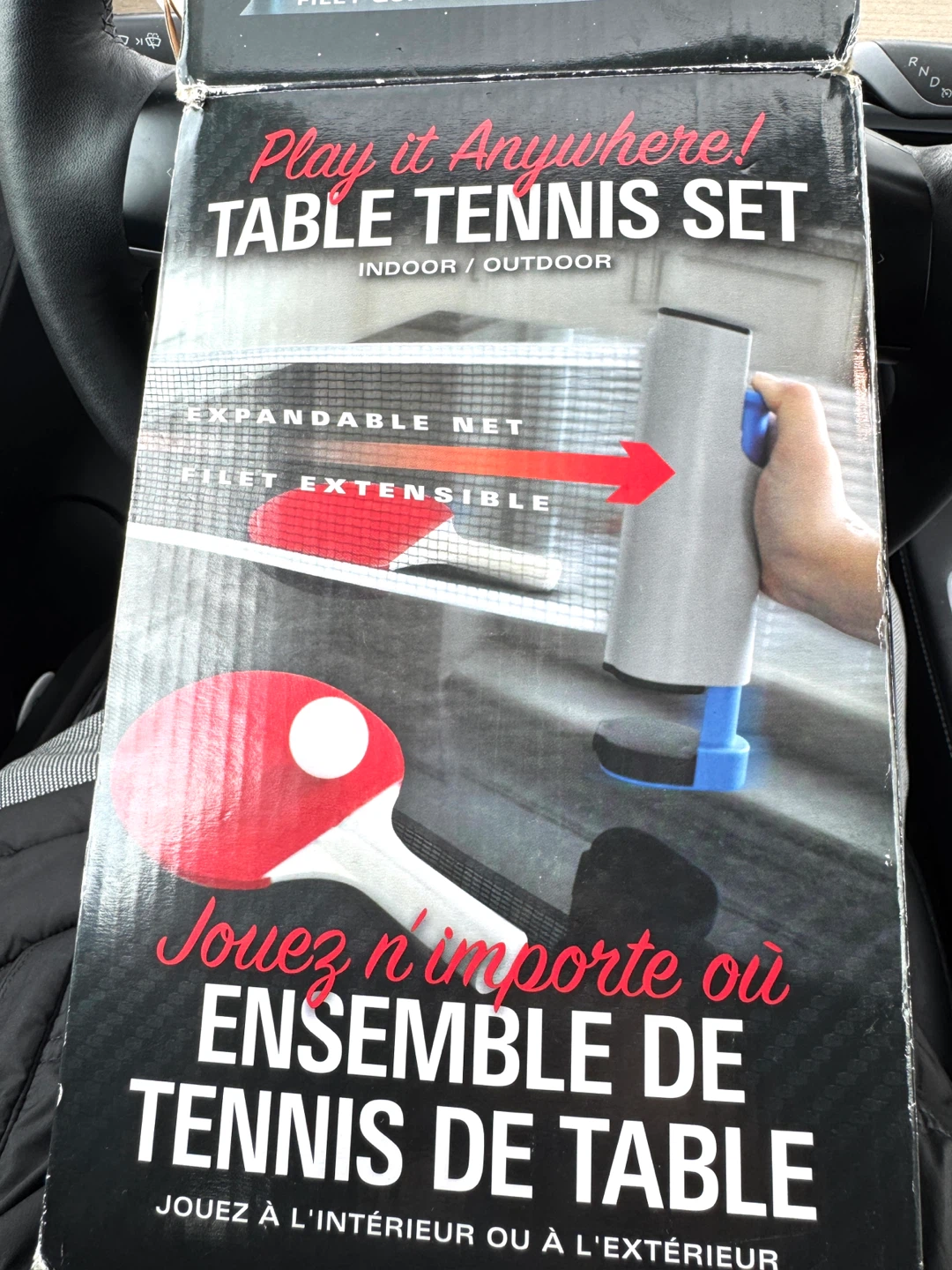 Play it Anywhere! Table Tennis Set
